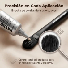 Crema para el contorno de ojos reafirmante al instante y fácil de aplicar, tono neutro transparente, incluye brocha - Collagen - Ver 4