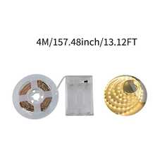 Battery Powered Under Cabinet LED Light Strip Warm White, Flexible LED Light Strip Suitable For Kitchen Cabinet Countertop Shelf Lighting Home Decor (Battery Not Included) - Battery Box LED Light Strip - View 16