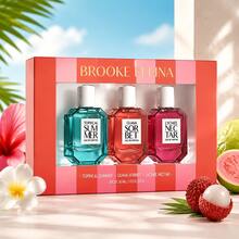 Wish TOPRICAL TRIO Women's 3 X 30ml Perfume Set –(Coconut Floral) + (Creamy Guava Melon) +(Black Currant Lychee Freesia) – Designer Inspired Long Lasting EDP – Refreshing For Party & Everyday – Perfect Gift For Girlfriend, Best Friend, Mom - TOPRICAL TRIO/3 Pcs - 查看 5