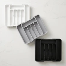 Extra Large Expandable Silverware Organizer, Food- Cutlery Flatware Organizer, Kitchen Utensil Drawer Organizer, Adjustable Silverware Holder For Spoons Forks Knives, House Decor, Kitchen Decor, Bathroom Decor, Bedroom Decor - View 9
