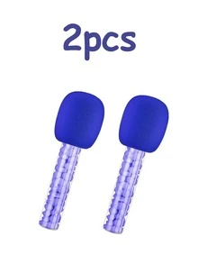 1/2Pcs Microphone Candy Tubes, 7.3 In Rock And Roll Party Favors, Disco Singer Theme Decoration, Colorful Plastic Candy Boxes For Snacks, Classroom Parties (Particle-Free) - Multicolor - View 14