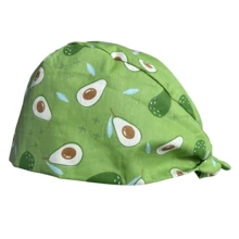 Gorra de trabajo con estampado de flores de dibujos animados lindos, de fibra de poliéster, para deportes y uso doméstico, para todas las estaciones - tapa de cola - Ver 10