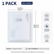 Vacuum Compression Storage Bags For Down Jackets, Quilts, Clothes, Clothing Organizer, Household Air-Suction Quilt Bags,Travel Essential,Room Décor - View 14