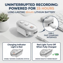 Wireless Camera Remote Control, Compatible With/Action Camera/Phone/360 Degree Camera And Other Devices, With Wireless Shutter Function, Suitable For Outdoor Sports, Video Recording, Selfie And Travel. Built-In 55mAh Battery - View 2