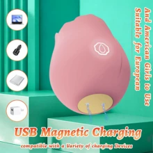 RUIJU Dildo - Sucking Vibrator Rose Sex Toy G Spot Vibrator - Clitoral Nipple Massage Sucking Vibrator -Vibrator Dildo - 10 Powerful Modes, Anal Toys For Couple, Woman Pleasures Toy [Valentine's Day Gift] - 顏色1 - 查看 8