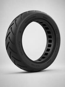 GLDYTIMES 7x1.6 Inch Solid Scooter Tire Replacement, Suitable For Ninebot C2 Pro, Airless Tubeless Tire, Explosion-Proof Durable Rubber Wheel, Wear-Resistant Shock-Absorbing, Easy Installation, Perfect Fit Electric Scooter Spare Part - Black - View 6