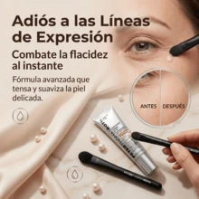 Crema para el contorno de ojos reafirmante al instante y fácil de aplicar, tono neutro transparente, incluye brocha - Collagen - Ver 6