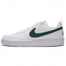 Nike Court Borough 休閒系列 舒適百搭GS 板鞋 男女同款 - 白色/冷杉綠 - 查看 5