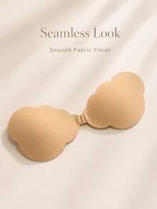 Strapless Invisible Adhesive Bra For Women, Seamless Front Closure Push-Up Breast Pads, Strong Grip Anti-Slip Reusable, Essential For Evening Gowns And Camisoles - Multicolor - View 4