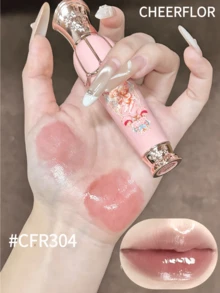CHEERFLOR 梦幻音乐盒系列唇彩，闪亮妆效，滋润显色，蕴含霍霍巴籽油和牛油果油滋养双唇，持久显色，轻盈液体唇膏，适合日常妆容。 - CFR304 - 查看 11