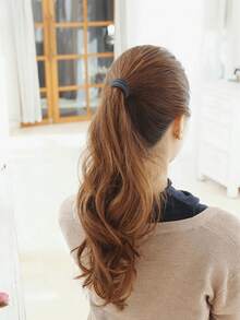 200/100/50/20Pcs Earth Tone Neutral Seamless Nylon Hair Ties, Large Capacity, High Elasticity, Non-Damaging, Thick Soft Ponytail Hair Bands, Suitable For Women, Teenagers, Adults, Dark Hair, Thick Hair, Curly Or Straight Hair, Strong Elastic Hair Accessories, Fitness, Sports, Yoga, School, Office, Anti-Slip Hair Ties, Ideal Holiday Gift, Mixed Colors Randomly Shipped - Coffee - View 7