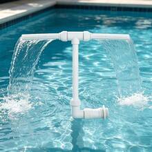 Pool Skimmer Net Set, Adjustable 5-Section 48-Inch Extendable Aluminum Alloy Pole, Dense Pond Cleaning Net, Fine Mesh Leaf Net, Suitable For Garden Ponds And Hot Tubs, Blue, Essential For Pool Maintenance And Cleaning, Pool Maintenance Must-Have | Professional Pool Equipment | Durable Pool Net | Pool Cleaning Tool - 6-pool Fountain Nozzle - View 10