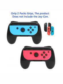 2pcs Switch Controller Grip Covers, Universal Switch Controller Stand Set, Anti-Slip Durable Game Controller Holder, Shock-Absorbing Gaming Accessories, Compatible With Switch, OLED, Lite, Joy-Con And Pro Controllers - View 2