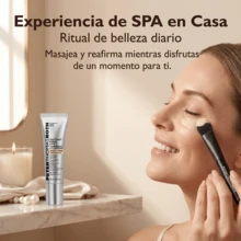 Crema para el contorno de ojos reafirmante al instante y fácil de aplicar, tono neutro transparente, incluye brocha - Collagen - Ver 3
