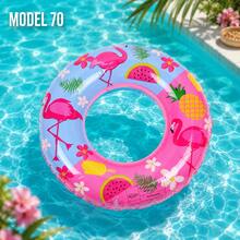 Naturepeak Pelampung Renang Tiup Motif Flamingo & Nanas untuk Dewasa, Ukuran Ekstra Besar & Tebal, Pelampung Unisex, Pelampung Portabel untuk Dipelihara di Bawah Lengan, Bahan PVC, Cocok untuk Olahraga Air Musim Panas, Pesta Kolam Renang, Pesta Pantai, Kolam Renang, Pantai, Liburan Musim Panas, Kolam Renang Tiup - Pinyin ganda - Flamingo - View 13