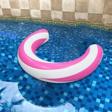Circular U-Shaped Inflatable Swimming Ring Suitable For Outdoor Beach Pool Entertainment, Suitable For All Groups Of People - Multicolor - View 7