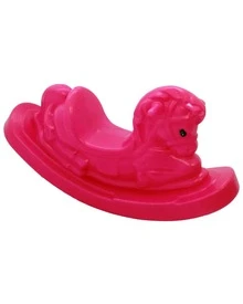 Gangorra Cavalinho Brinquedo Infantil Playground - Pink - Visão 3