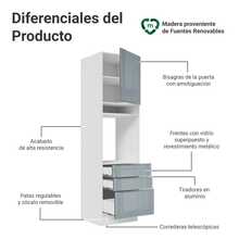 MADESA Kitchen Cabinets - White/grey - View 3