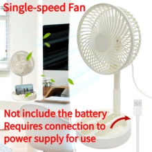 1 cái quạt để bàn mini gấp gọn kéo dài được, quạt cầm tay di động, cáp dữ liệu 1.5m/cắm USB, dễ cất giữ, quạt đa năng cá nhân nhỏ cho bàn làm việc, phù hợp cho phòng ngủ, nhà bếp, văn phòng, dùng nguồn USB - Phiên bản dùng nguồn USB - Xem 2