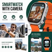 SENBONO Camera Smart Watch For Taking Photos, Recording Audio, And Recording Videos In 2026, Equipped With A Built-In Camera, Fashionable And Sporty Smartwatch, Wireless Calling, And Multi-Functional Smartwatch For Man Woman - View 4