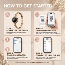 Smartwatch Wanita SENBONO, Desain Bezel Mengkilap, Pemantauan Kesehatan dan Tidur, Berbagai Mode Olahraga, Goyang untuk Mengambil Foto, Daya Tahan Baterai 6 Hari, Ringan Cocok untuk Penggunaan Sehari-hari dan Kerja, Kompatibel dengan iOS dan Android, Hadiah Sempurna untuk Wanita - View 6