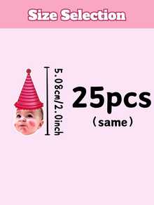 1/10/25/50/100/150pcs Personalized Custom Photo Confetti, Colorful Face Confetti, Suitable For Personalized Parties, Birthdays And Celebrations, Custom Party Paper, Fashionable Elegant Decorative Small Gifts - Multicolor - View 15