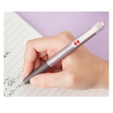 Paper Mate 心形可伸縮凝膠筆 0.5mm 細尖，水果色，學生校園考試筆 - 0.5毫米黑色墨水 - 查看 8