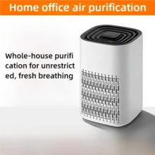 Desktop Air Purifier, Small Home Bedroom Aromatherapy, USB Powered, Removes Odors And Dust, Humidifying Function, Portable And Lightweight, Suitable For Dorm, Office, Bedside, Space-Saving, Keeps Small Room Air Fresh - White - View 1