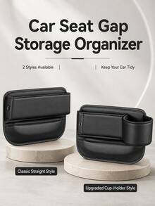 Car Seat Anti-Fall Storage Bag, Console Storage Bag, Convenient For Accessing Mobile Phones And Keys, Suitable For Sedans, SUVs, And Trucks, A Multi-Functional Essential Storage Bag. - A - View 3