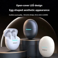 Earphone Nirkabel Lenovo LP48 TWS Original Bluetooth 5.4 Headset Setengah In-Ear Peredam Kebisingan - View 7