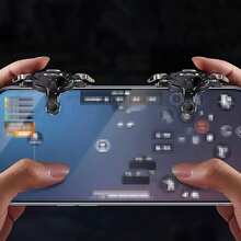 Multifunctional Mobile Game Controller Accessory, Smartphone Game Controller Trigger Buttons - Sensitive Shooting Target Keys, Six-Finger Flexible Control, Smooth Operation, Enhance Your Gaming Experience - Ideal Choice For Mobile Gamers Seeking Precise Control. - Multicolor - View 5