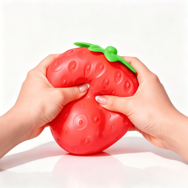 Tachimi 1pc Crunchy Squishy Giant Strawberries, Squishy Strawberry Toys / Squishy Toys / Butter Squishy / Cheese Squish / Squishies > Slushi / Cheese Squishy / Giant Squishy Toys / Fidget Toys For Restless Kids