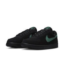 Nike Big Lux Comfortable And Soft Low-Top Sneakers For Men, Black And Green - Black and Green - View 1