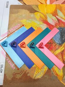 Diamond Painting Alignment Tool: Right Angle Ruler -- Designed To Assist In Aligning Diamonds With The Canvas, Making Diamond Painting Production Easier,Diamond Painting Tool Kit - A - View 6