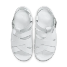 Nike Willow Leather Strappy Midsole Stable Beach Sandals Women - White - View 3