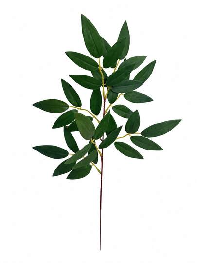 2/4/6 pezzi di steli di verde artificiale, rami di foglie di olivo finte per vaso, centrotavola per casa e matrimonio, decorazione per composizioni floreali fai-da-te