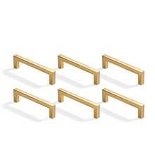 VingeGa 6pcs Square Silver Black Cabinet Door Handles, Kitchen Cabinet Drawer Wardrobe Furniture Shoe Cabinet Aluminum Alloy Handles, Black Cabinet Handles, Square Furniture Hardware Stainless Steel Kitchen Handles, Door Handles Cabinet Wardrobe Drawer Pulls, Cabinet Pulls Stainless Steel Kitchen Cabinet Handles, Square Vanity Handles Drawer Pulls - Double Hole - View 10