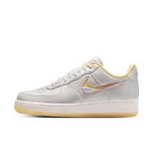 Nike '07 女款舒適柔軟圓頭透氣滑板鞋 白色黃色 - 白色 黃色 - 查看 4