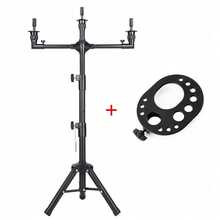 AliLeader Adjustable 3-Way Wig Stand Tripod, Unisex-Adult Multifunctional Mannequin Head Holder, Durable Block For Training Doll Head Display, Halloween - View 11