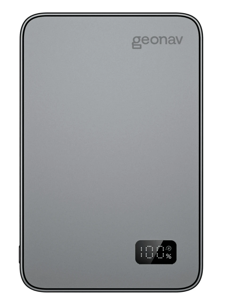 Power Bank Carregador Portátil Turbo 20w 10.000mah Sem Fio Geonav Cinza