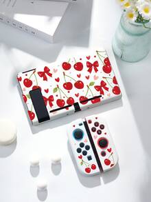 Lezhan, Compatible With Switch 2nd Generation Protective Case (2025), Red Heart Cherry Protective Shell, Compatible With Switch 2/Switch NS/Switch OLED/Lite, Compatible With Switch Game Console Accessories, Full Set, Storage Bag, Dock Shell With Card Slot, Best Gift Compatible With Switch Players - Multicolor - View 15