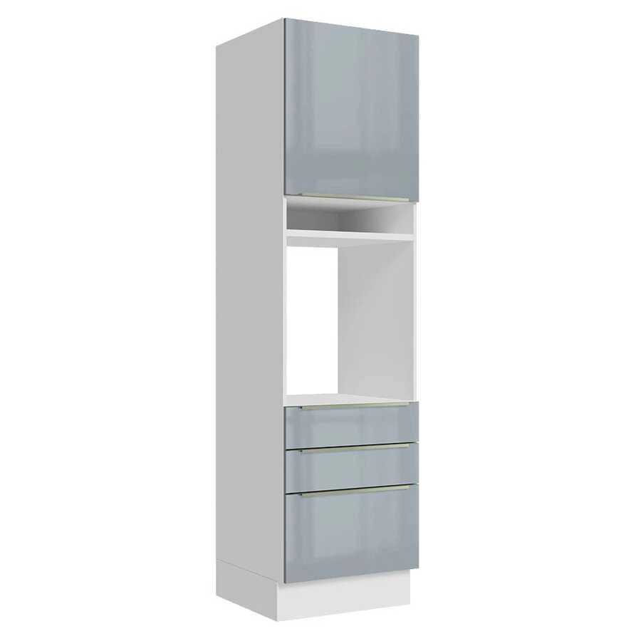 MADESA Kitchen Cabinets - White/grey - View 1