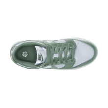 Nike Dunk 女款舒適柔軟低筒滑板鞋 白色綠色 - 白綠色 - 查看 8