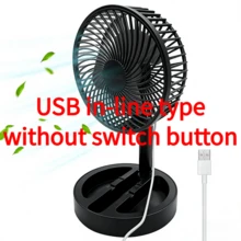 1 cái quạt để bàn mini gấp gọn kéo dài được, quạt cầm tay di động, cáp dữ liệu 1.5m/cắm USB, dễ cất giữ, quạt đa năng cá nhân nhỏ cho bàn làm việc, phù hợp cho phòng ngủ, nhà bếp, văn phòng, dùng nguồn USB - Phiên bản dùng nguồn USB - Xem 11