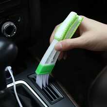 1pc Detachable Washable Gap Cleaning Brush, Suitable For Car Air Vent, Keyboard, Car Interior, Household Dusting Tool, Double-Head Air Vent Cleaning Brush, Car Air Conditioner Dusting Brush - Car Wash Brush - View 6