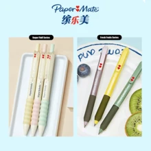 Paper Mate 心形可伸縮凝膠筆 0.5mm 細尖，水果色，學生校園考試筆 - 0.5毫米黑色墨水 - 查看 5