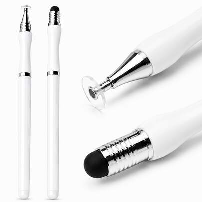 Lapiz Optico Tablet Capacitivo Doble Punta Regalo Pluma Stylus Celular Pc Pantalla Touch Cintura Vmingo