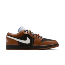 Nike Jordan Air Jordan 1 SE 舒適貼合 低筒 復古籃球鞋 - 深棕 - 查看 7