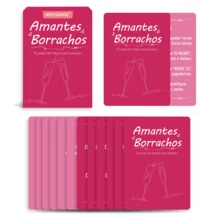 Amantes Borrachos - Jeu de cartes pour couples en espagnol, questions amusantes et romantiques, brise-glace romantique pour les soirées en amoureux, les anniversaires et les soirées cocooning à la maison, cadeau parfait pour les couples qui aiment les jeux - Framboise - Voir 3
