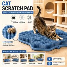 1 buah Sikat Pijat Perawatan Diri Kucing, Papan Penggaruk, Sikat Kucing Multifungsi yang Dipasang di Dinding untuk Meredakan Gatal, Menghilangkan Bulu, dan Relaksasi, Desain Hemat Ruang, Cocok untuk Rumah, Ruang Hewan Peliharaan, dan Kamar Mandi, Pilihan Hadiah Liburan yang Sempurna - Satu-Ukuran - View 9